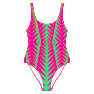 Watermelon Sherbet One-Piece Swimsuit