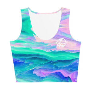 Marbled Pastel Crop Top