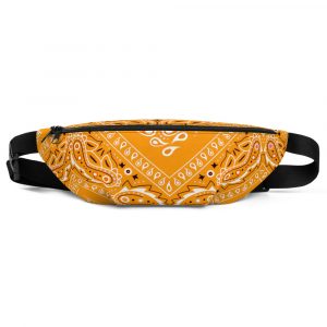 Orange Bandana Fanny Pack