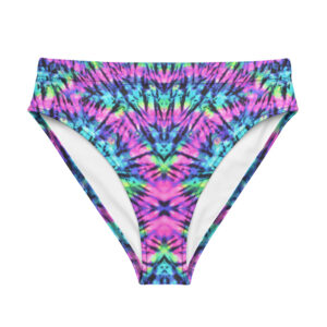 Pink Popsicle High-Waisted Bikini Bottom