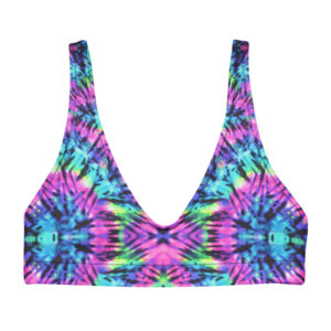 Pink Popsicle Padded Bikini Top