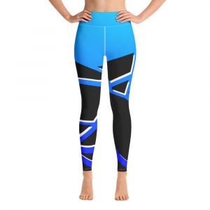 Blue Tile Leggings