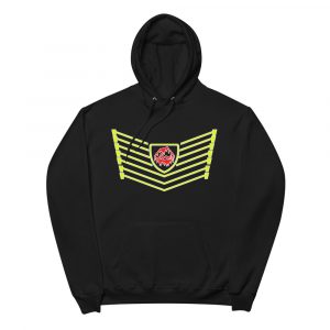 Yellow Snow Shield Fleece Hoodie