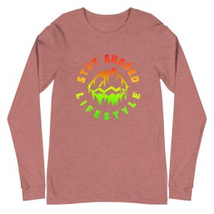 Stay Shaded Mauve Long Sleeve Tee