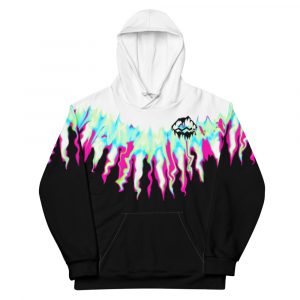 Pink Jellyfish Fleece Hoodie