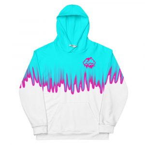 Blue Shaved Ice Fleece Hoodie