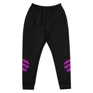 Purple Hologram Slash Joggers