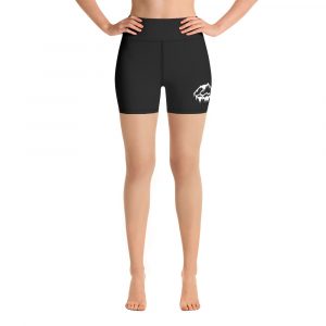 Black SS Essential Yoga Shorts