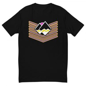 Flying V Black Tee