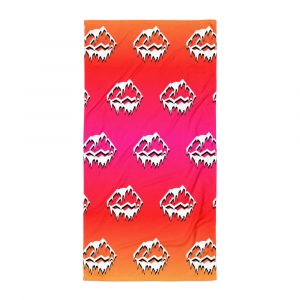 Hot Red Mountain Towel