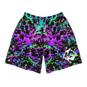Purple Sidewalk Chalk Men's Shorts
