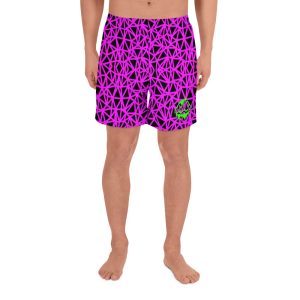 Purple Hologram Men's Shorts