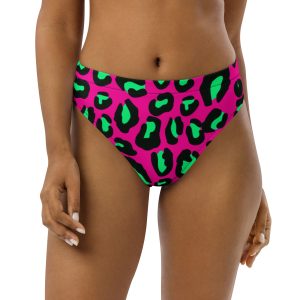 Pink Panther high-waisted bikini bottom